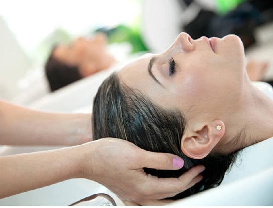 Ayurvedic hair spa treatment - hair nourishment and scalp care